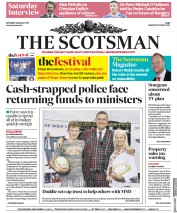 The Scotsman () Newspaper Front Page for 26 August 2017