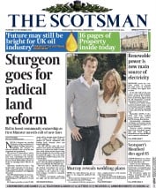 The Scotsman () Newspaper Front Page for 27 November 2014