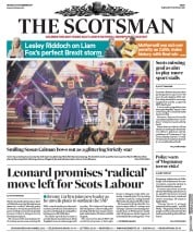 The Scotsman () Newspaper Front Page for 27 November 2017