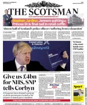 The Scotsman () Newspaper Front Page for 27 November 2019