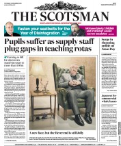 The Scotsman () Newspaper Front Page for 27 December 2018