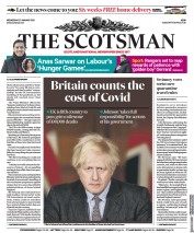 The Scotsman () Newspaper Front Page for 27 January 2021