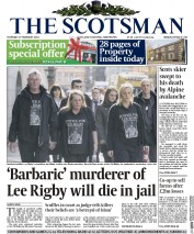 The Scotsman () Newspaper Front Page for 27 February 2014