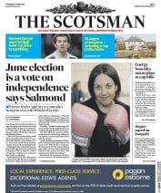 The Scotsman () Newspaper Front Page for 27 April 2017