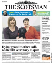 The Scotsman () Newspaper Front Page for 27 April 2018