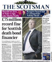 The Scotsman () Newspaper Front Page for 27 May 2015