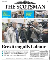 The Scotsman () Newspaper Front Page for 27 June 2016