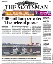 The Scotsman () Newspaper Front Page for 27 June 2017