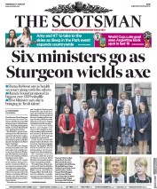 The Scotsman () Newspaper Front Page for 27 June 2018