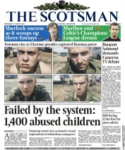 The Scotsman () Newspaper Front Page for 27 August 2014