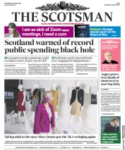 The Scotsman () Newspaper Front Page for 27 August 2020