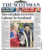 The Scotsman () Newspaper Front Page for 27 September 2011