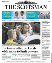 The Scotsman () Newspaper Front Page for 28 October 2015