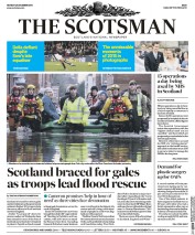 The Scotsman () Newspaper Front Page for 28 December 2015