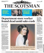 The Scotsman () Newspaper Front Page for 28 December 2016