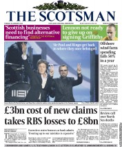 The Scotsman () Newspaper Front Page for 28 January 2014