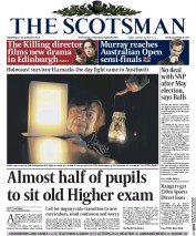 The Scotsman () Newspaper Front Page for 28 January 2015