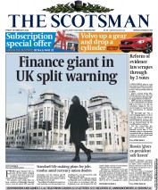 The Scotsman () Newspaper Front Page for 28 February 2014