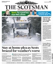 The Scotsman () Newspaper Front Page for 28 February 2018