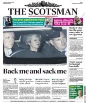 The Scotsman () Newspaper Front Page for 28 March 2019