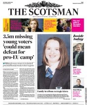 The Scotsman () Newspaper Front Page for 28 May 2016
