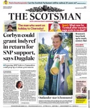 The Scotsman () Newspaper Front Page for 28 June 2019