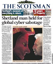The Scotsman () Newspaper Front Page for 28 July 2011