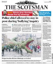 The Scotsman () Newspaper Front Page for 28 July 2017