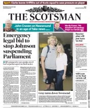 The Scotsman () Newspaper Front Page for 28 August 2019