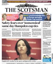 The Scotsman () Newspaper Front Page for 28 September 2018
