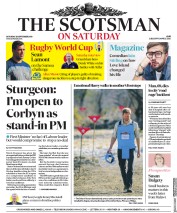 The Scotsman () Newspaper Front Page for 28 September 2019