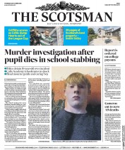 The Scotsman () Newspaper Front Page for 29 October 2015