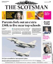 The Scotsman () Newspaper Front Page for 29 October 2016