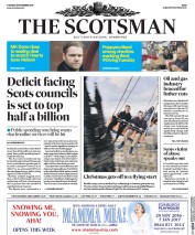 The Scotsman () Newspaper Front Page for 29 November 2016