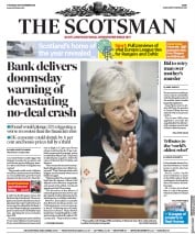 The Scotsman () Newspaper Front Page for 29 November 2018