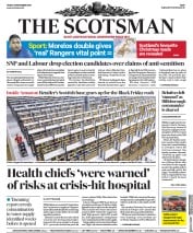The Scotsman () Newspaper Front Page for 29 November 2019
