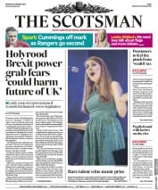 The Scotsman () Newspaper Front Page for 29 January 2018