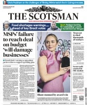 The Scotsman () Newspaper Front Page for 29 January 2019