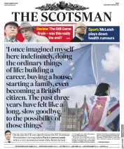 The Scotsman () Newspaper Front Page for 29 March 2019