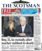 The Scotsman () Newspaper Front Page for 29 April 2014