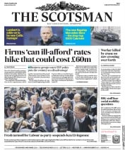 The Scotsman () Newspaper Front Page for 29 April 2016