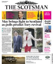 The Scotsman () Newspaper Front Page for 29 April 2017