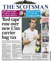 The Scotsman () Newspaper Front Page for 29 June 2013