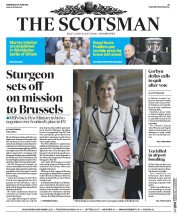 The Scotsman () Newspaper Front Page for 29 June 2016