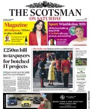 The Scotsman () Newspaper Front Page for 29 June 2019