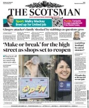 The Scotsman () Newspaper Front Page for 29 June 2020