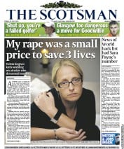 The Scotsman () Newspaper Front Page for 29 July 2011
