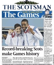 The Scotsman () Newspaper Front Page for 29 July 2014