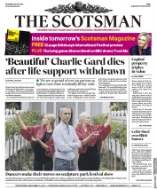 The Scotsman () Newspaper Front Page for 29 July 2017