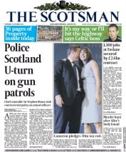 The Scotsman () Newspaper Front Page for 2 October 2014